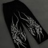 Dark Tendrils Baggy Fit Pant