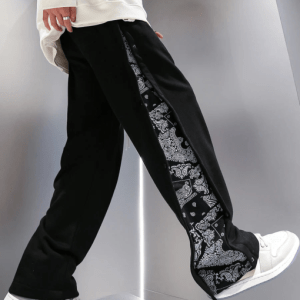 Paisley Baggy Fit Pants