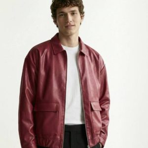 Cherry Leather Jacket